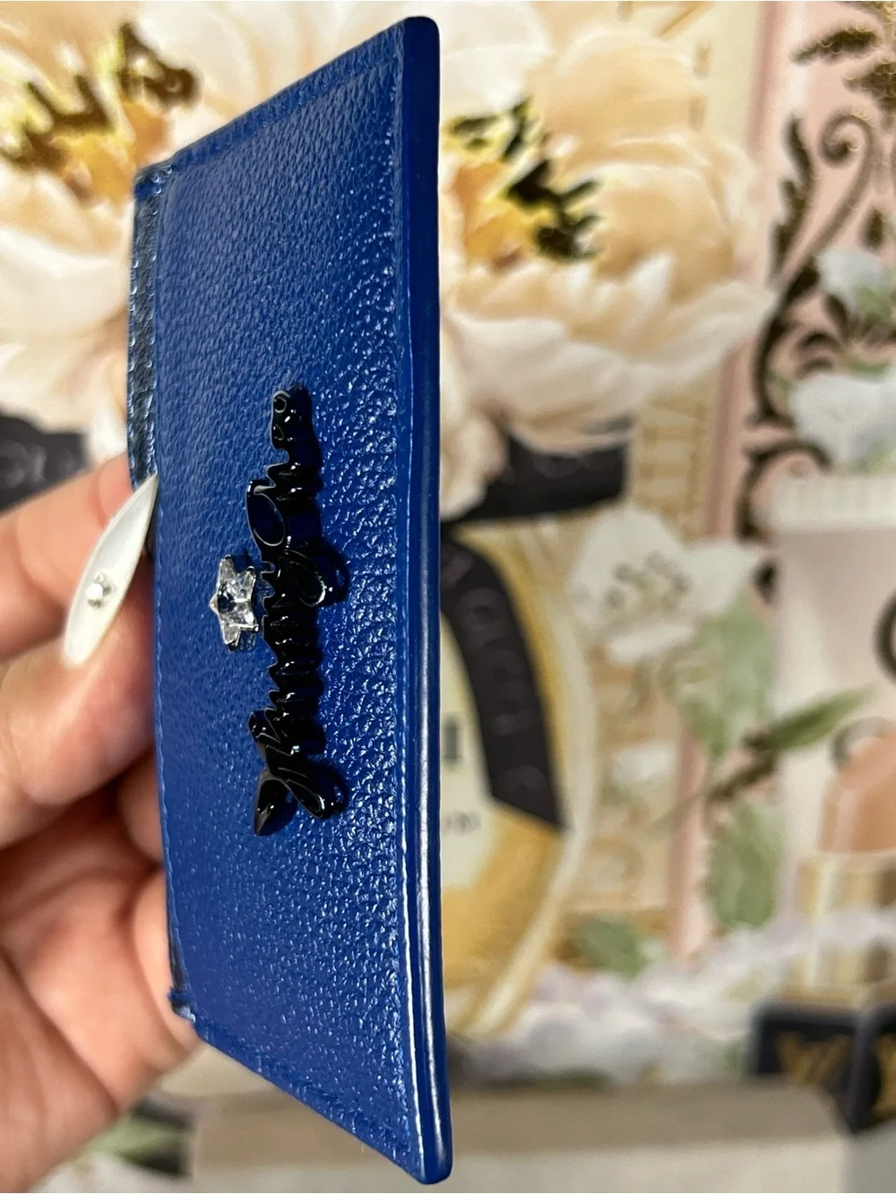 ❌SOLD❌Jimmy Choo Leather Card Holder 😍💙